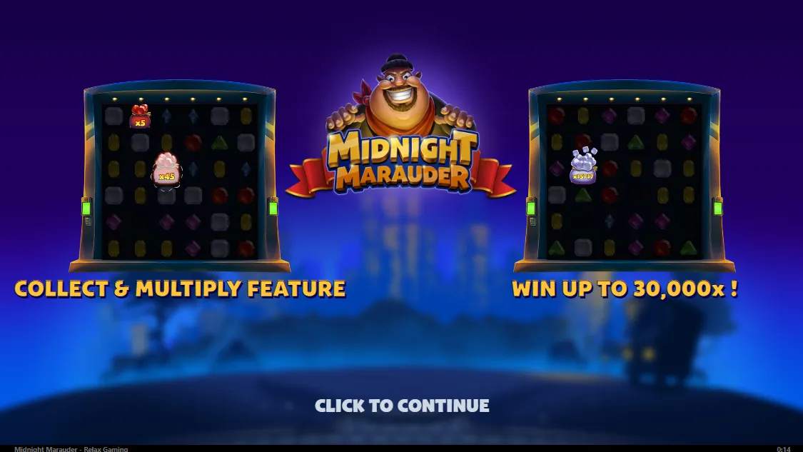 Midnight Marauder Slot Background Image