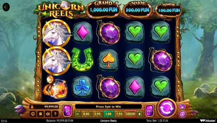 Unicorn Reels Slot Review Background Image