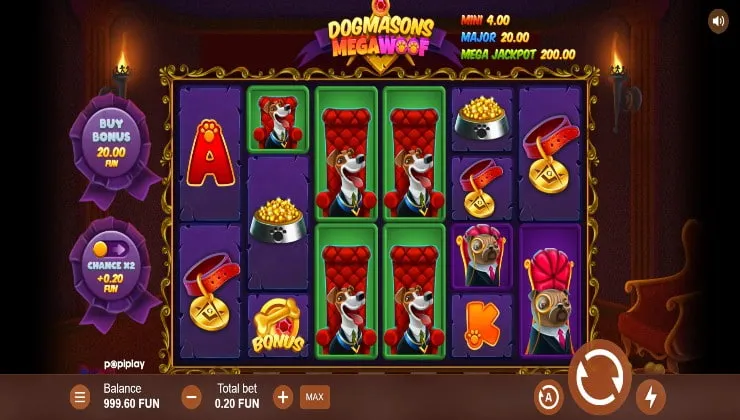 Dogmasons Slot Review Background Image