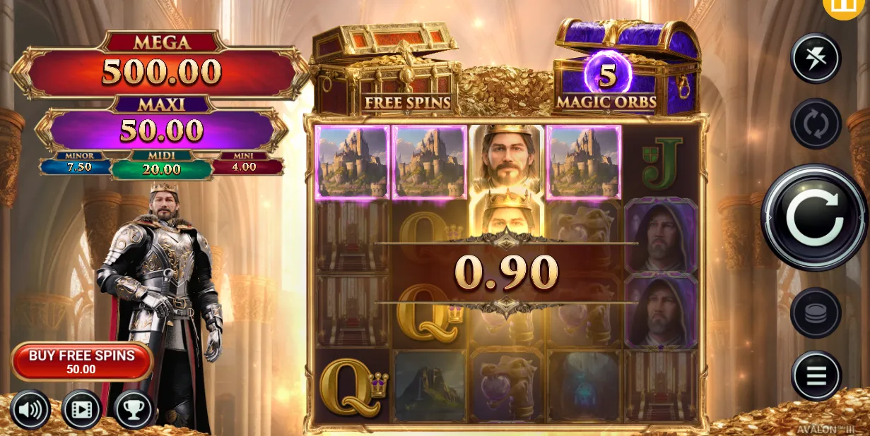 Avalon III Slot Slot Game Background Image