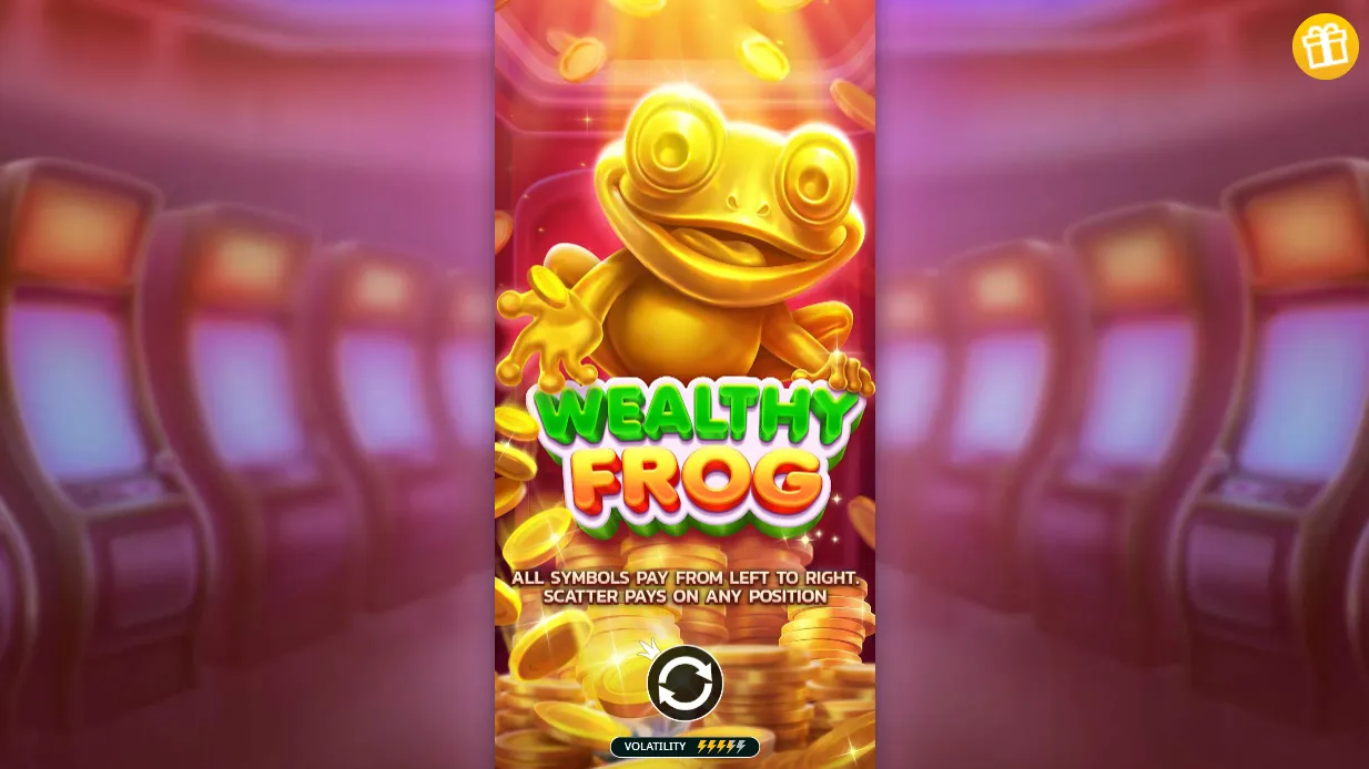Wealthy Frog Slot Background Image