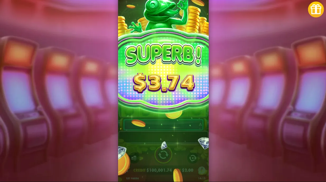 Wealthy Frog Slot Background Image