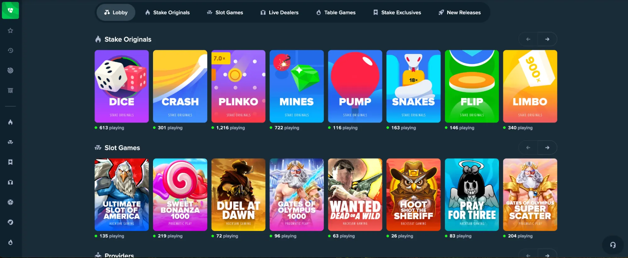Stake Lobby Background Image