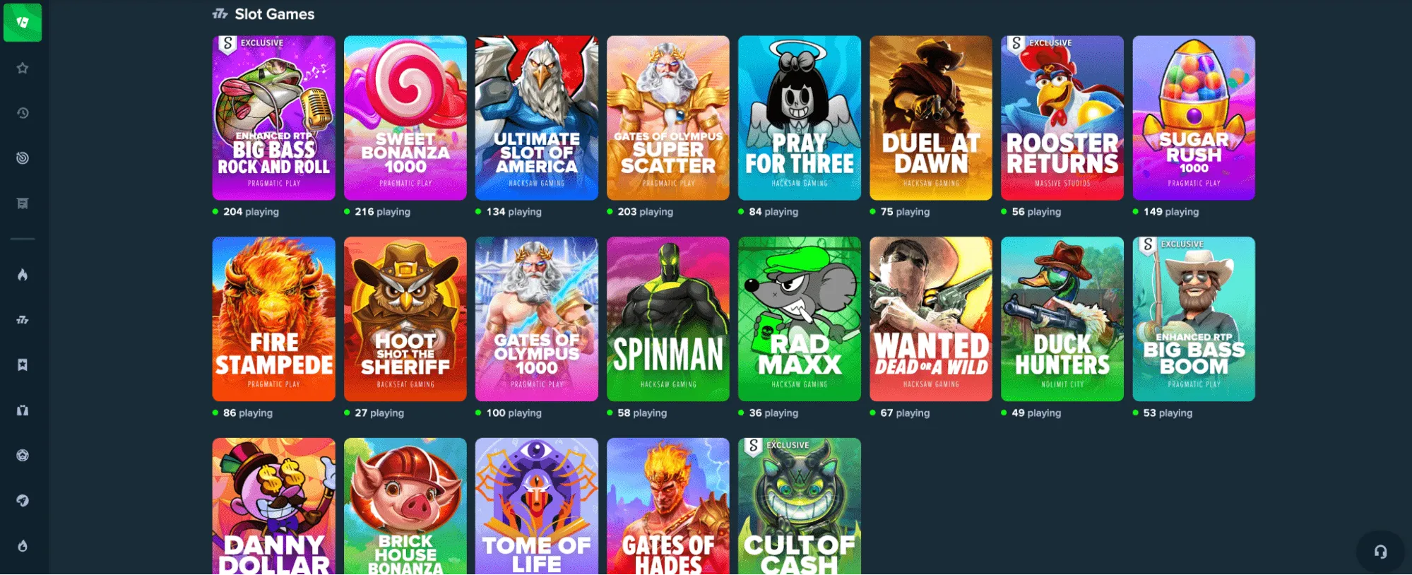 Stake Slots Background Image