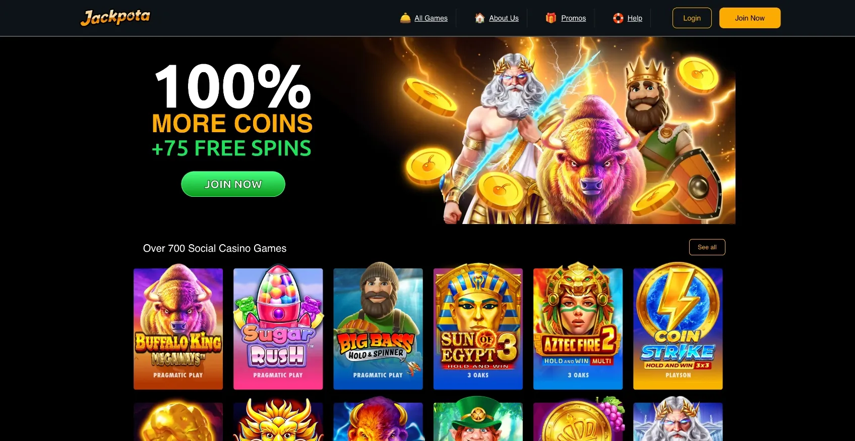 Jackpota Welcome Offer Background Image