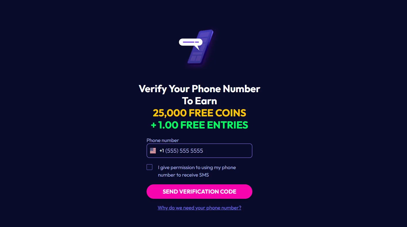Verify Phone Number Background Image