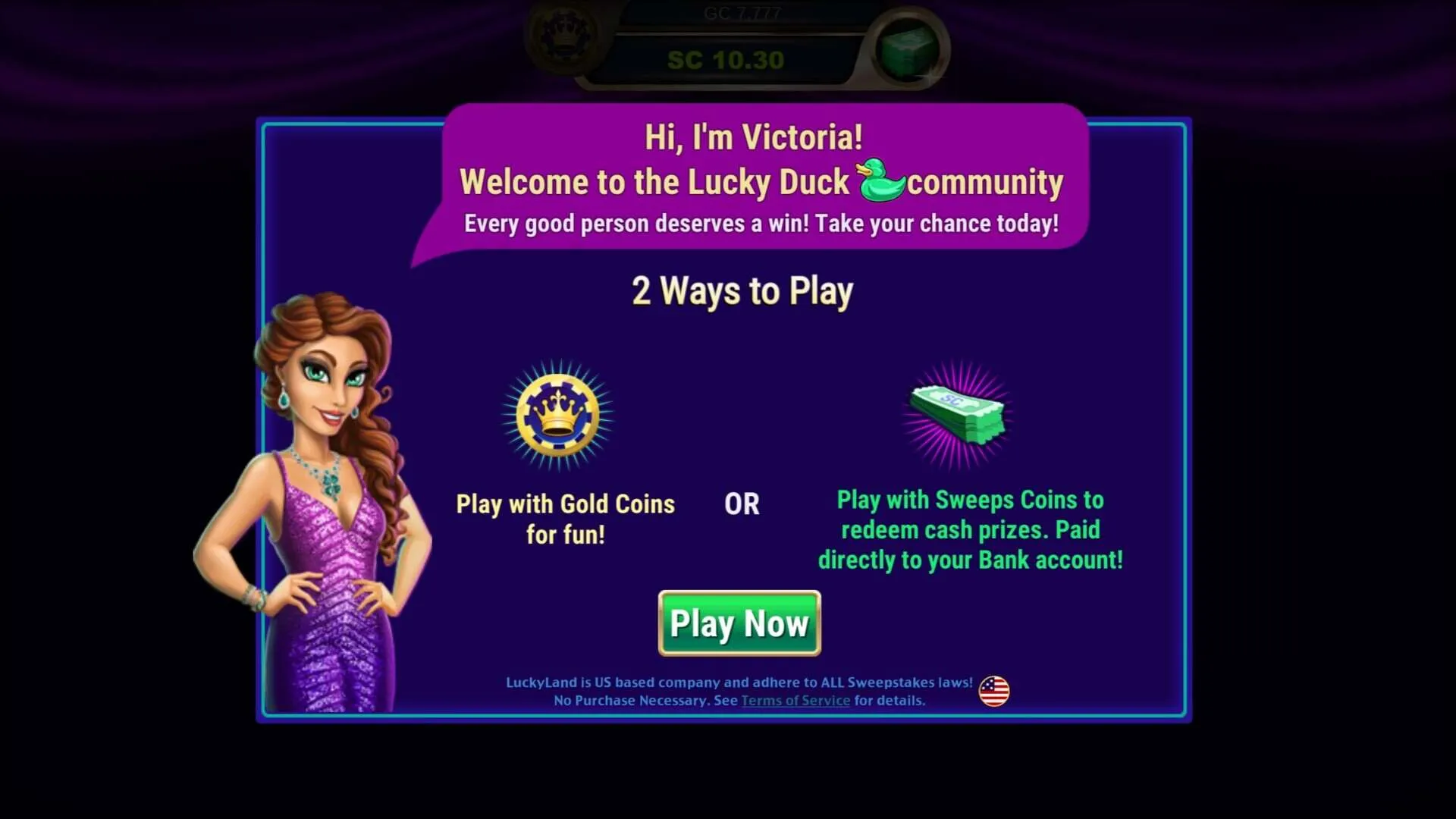 Welcome To Lucky Duck Community Background Image