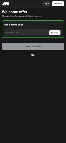 Midnite Mobile Sign Up Background Image