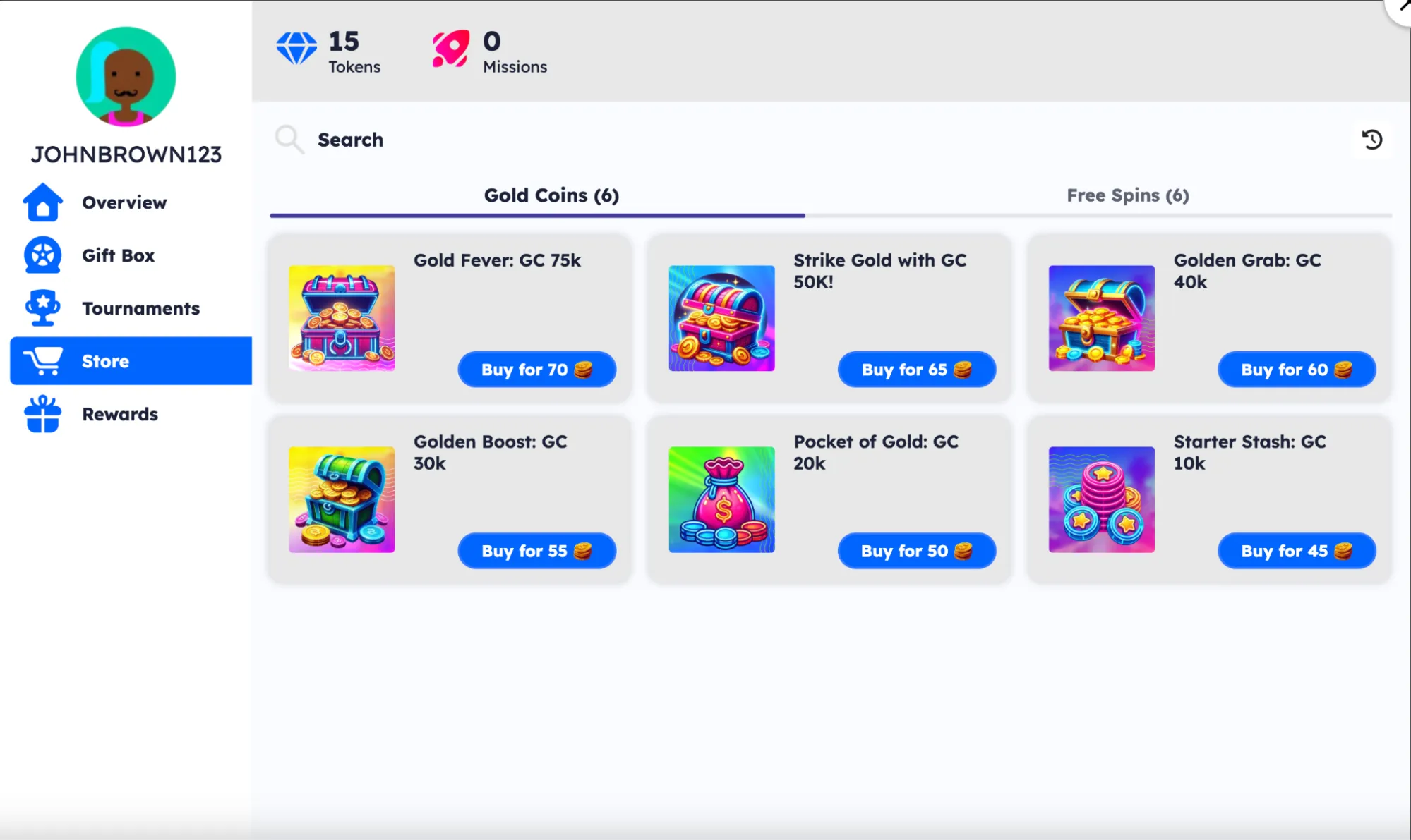 FreeSpin Unique Features Background Image