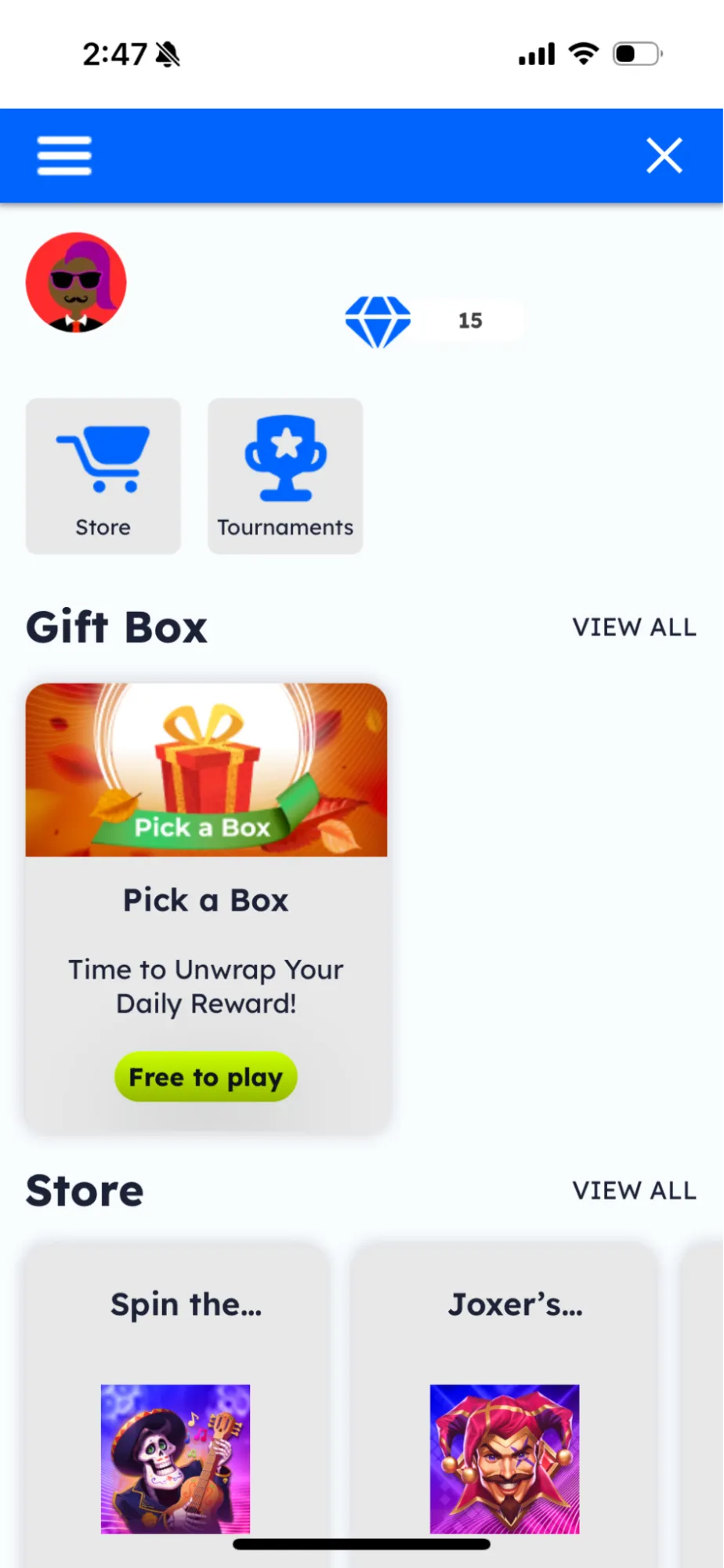 FreeSpin On Mobile 4 Background Image