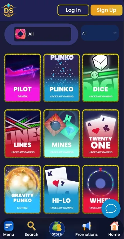 DimeSweeps On Mobile 2 Background Image