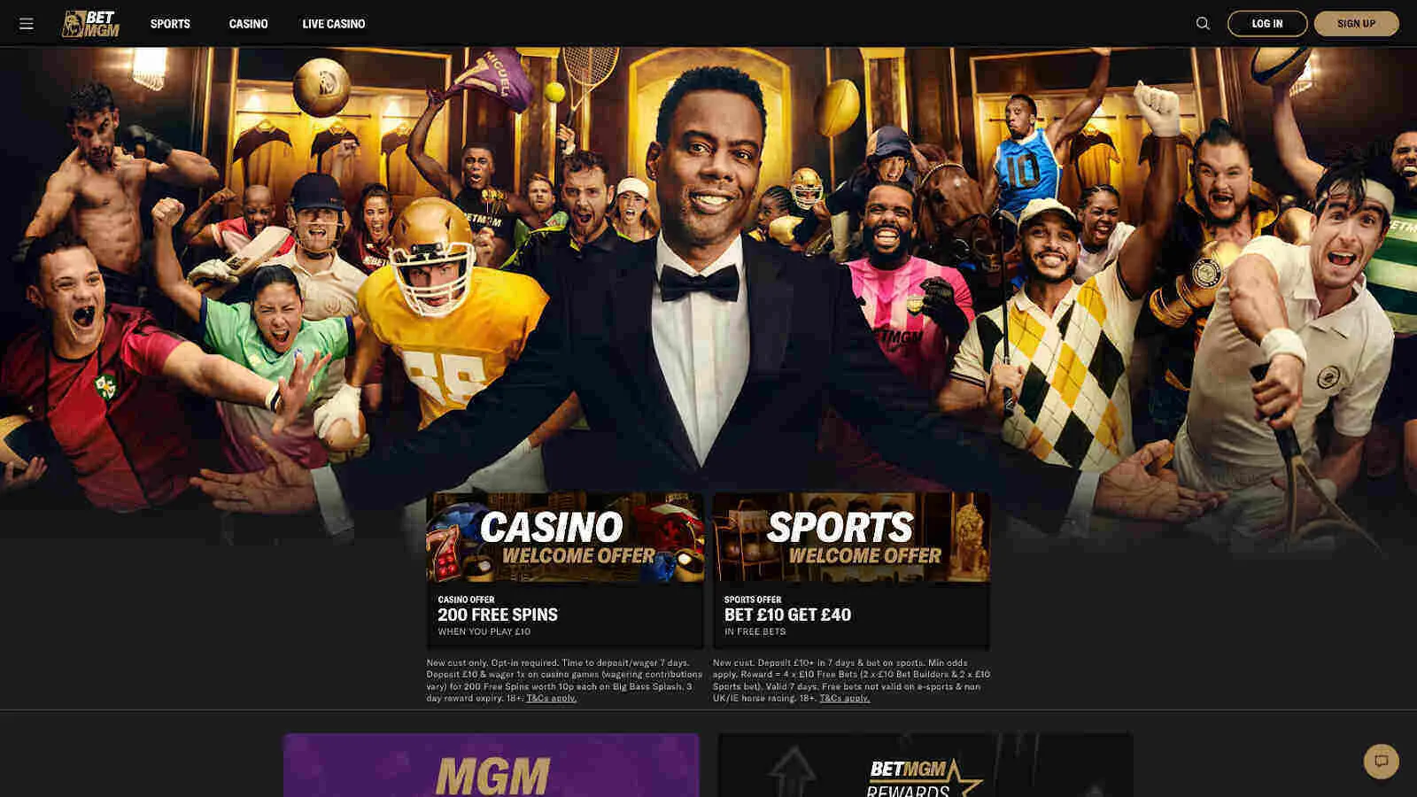 BetMGM UK Registration Process Background Image