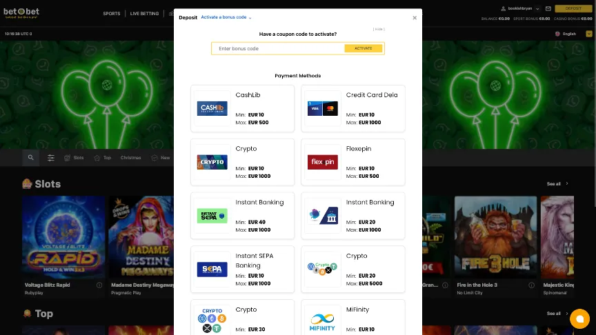 Payment Methods Background Image