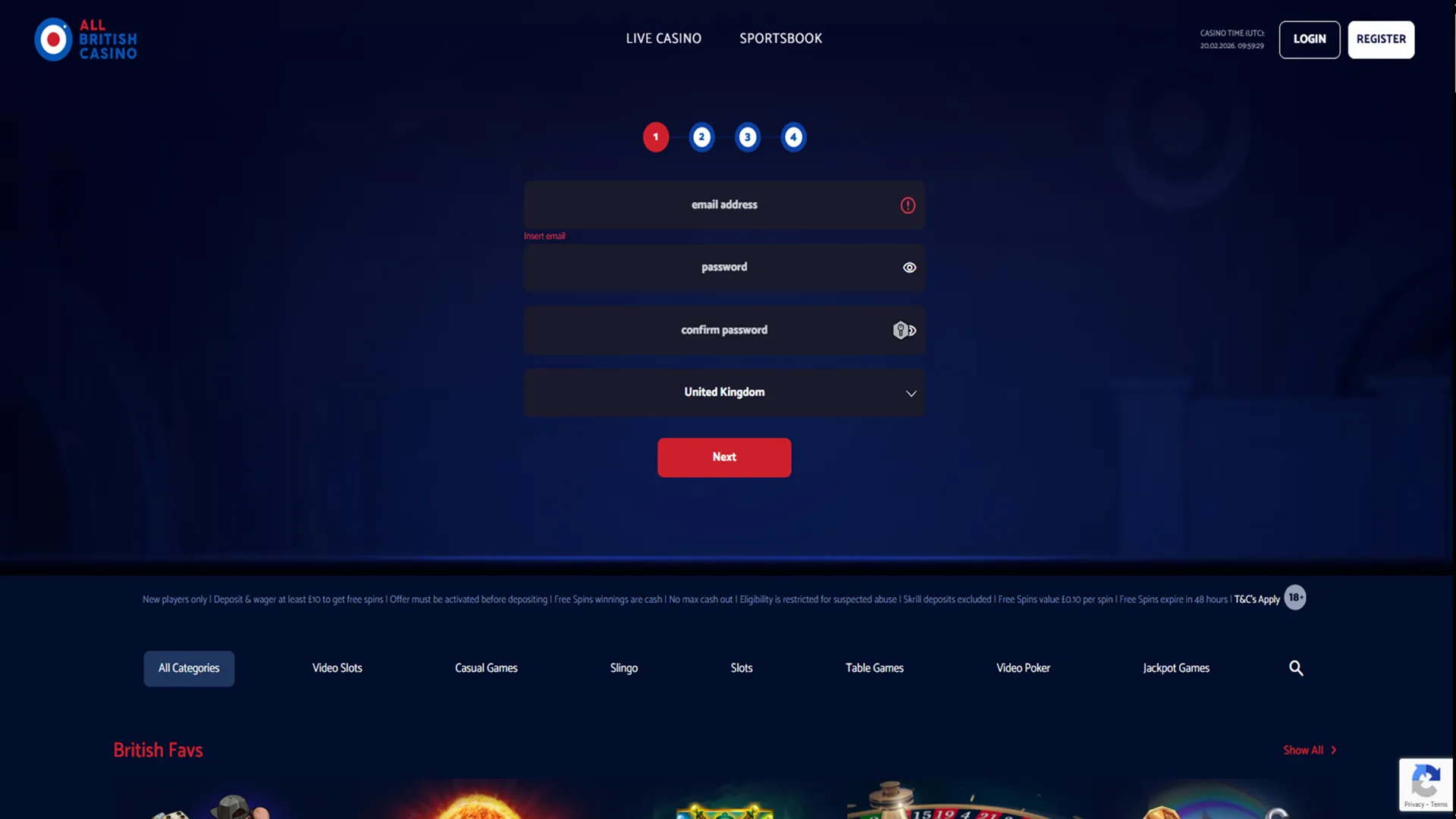 Enter Email And Password When Signing Up Background Image