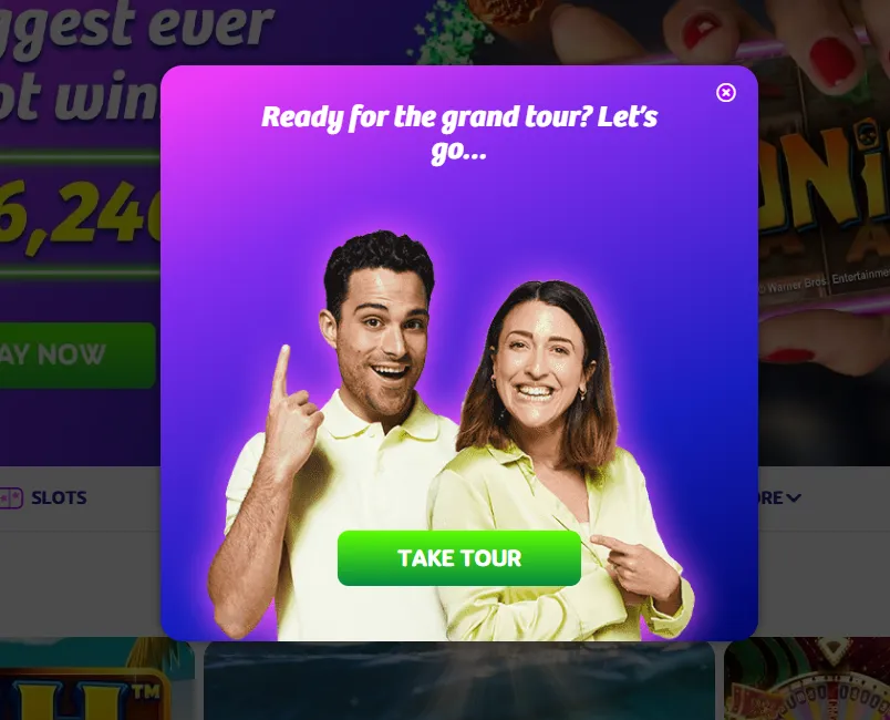 Finish Up The Sign Up At PlayOJO Background Image