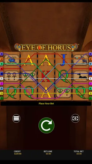 Eye Of Horus Slot On Mobile Free Game 2 Background Image