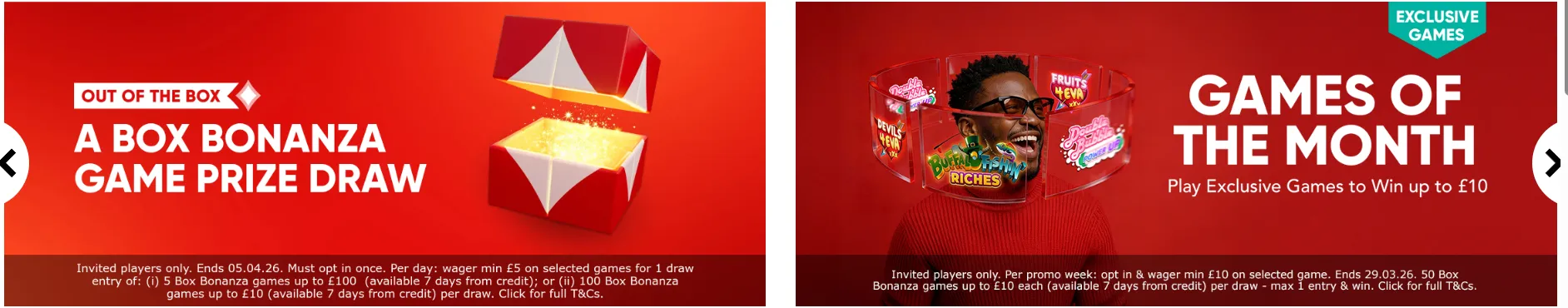 Box Bonanza Background Image