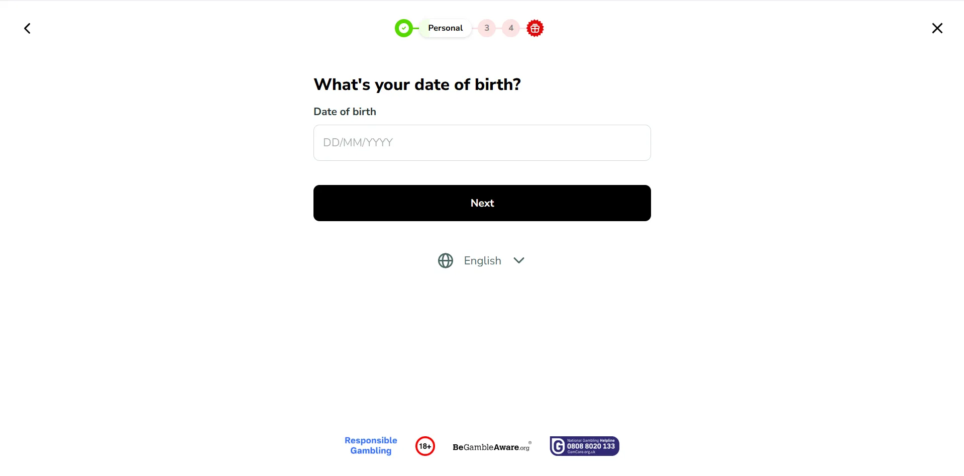Registration Date Of Birth Background Image