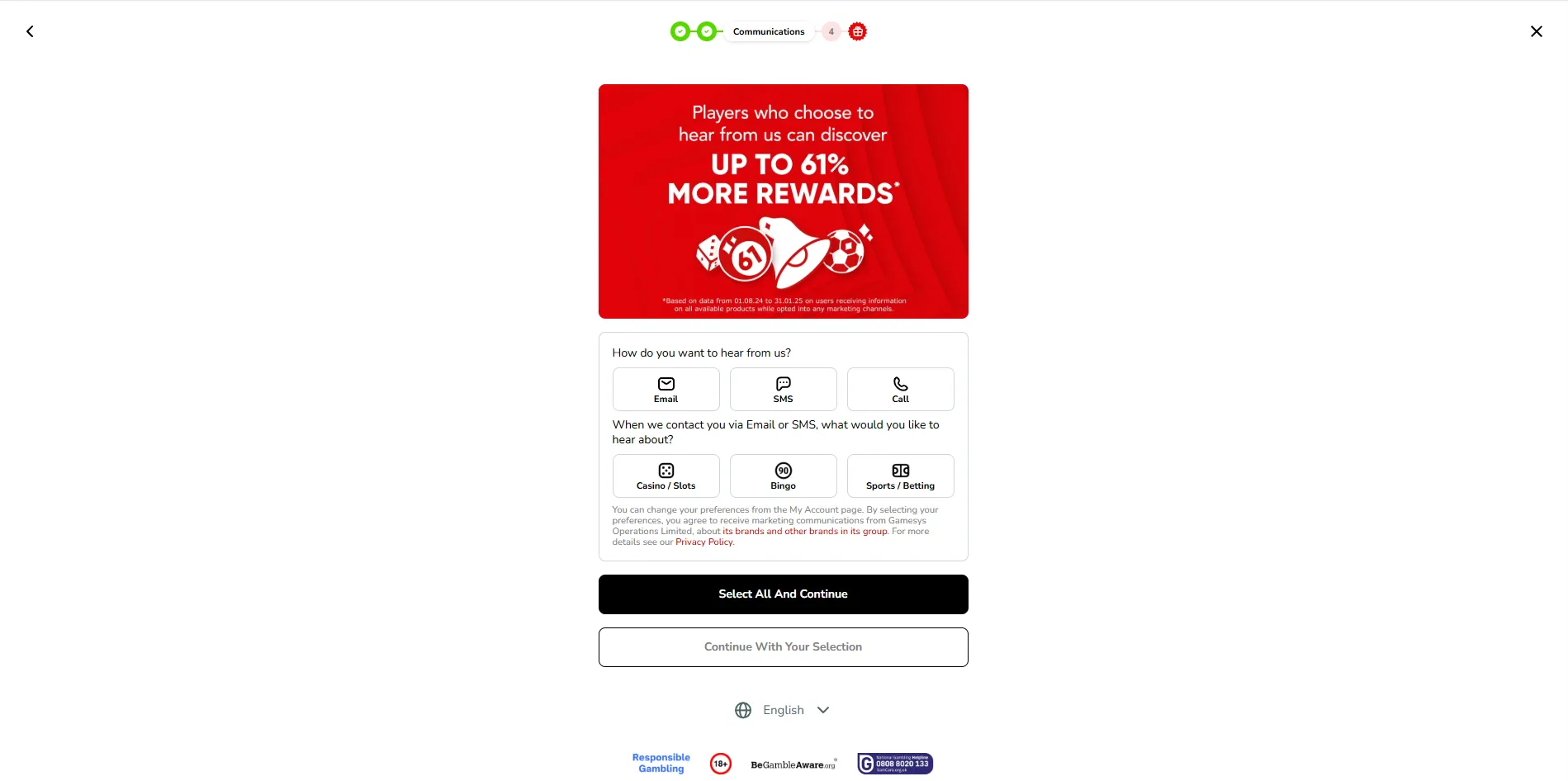 Rewards Background Image