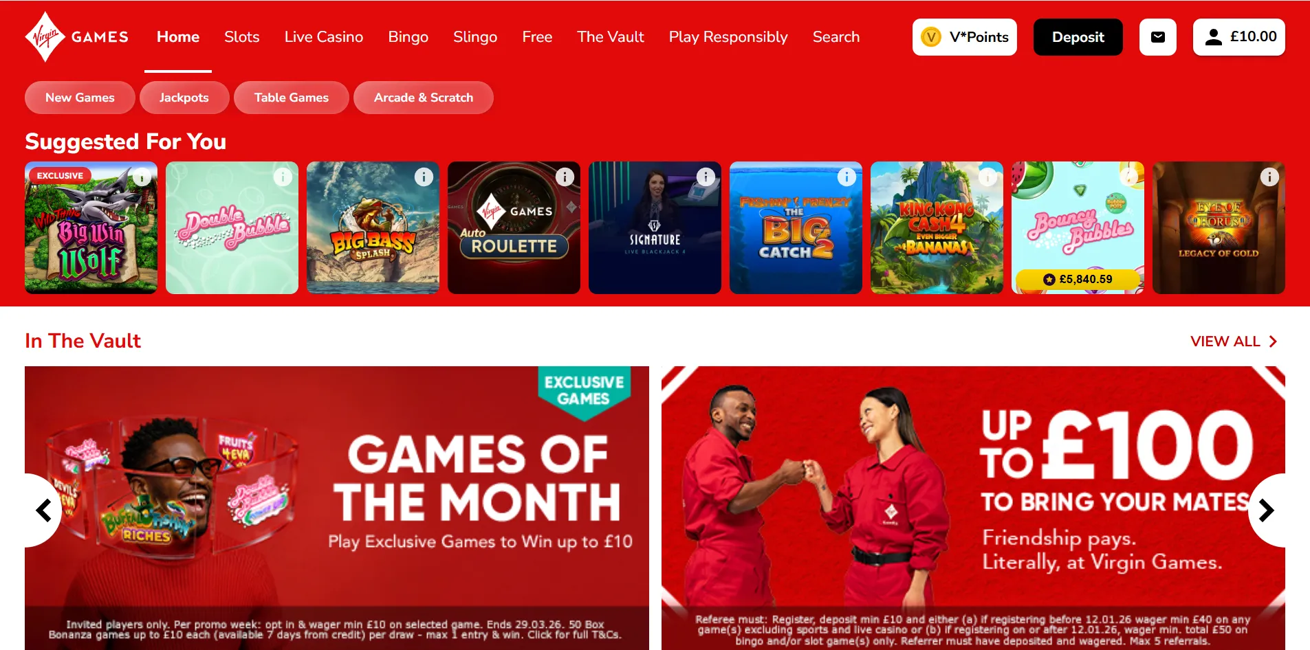 Games Of The Month Background Image