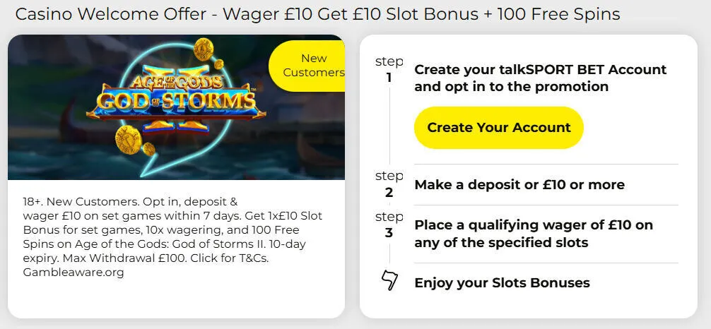 TalkSPORT BET Welcome Offer Background Image