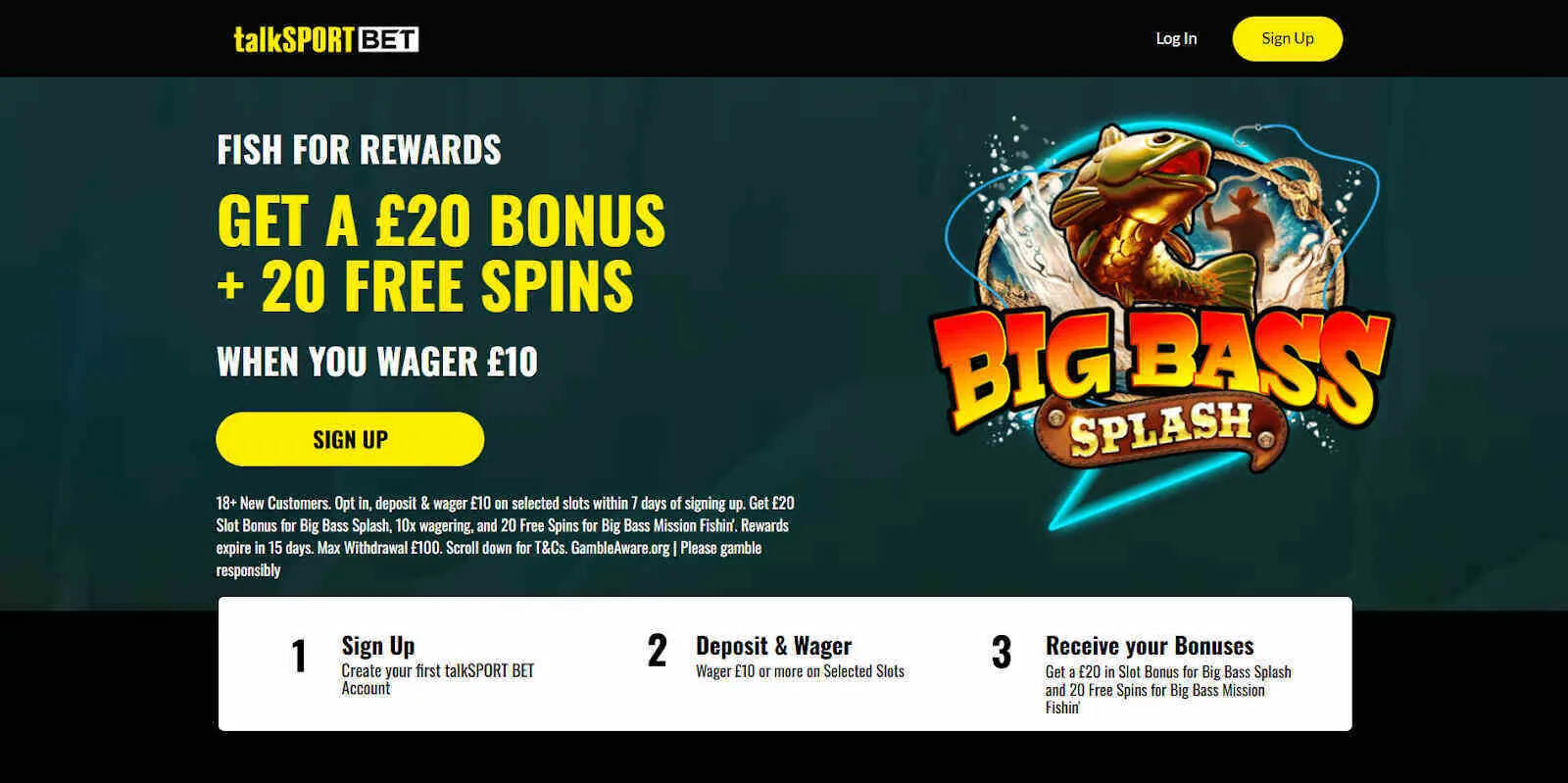 Visit TalkSPORT BET Sign Up Page Background Image