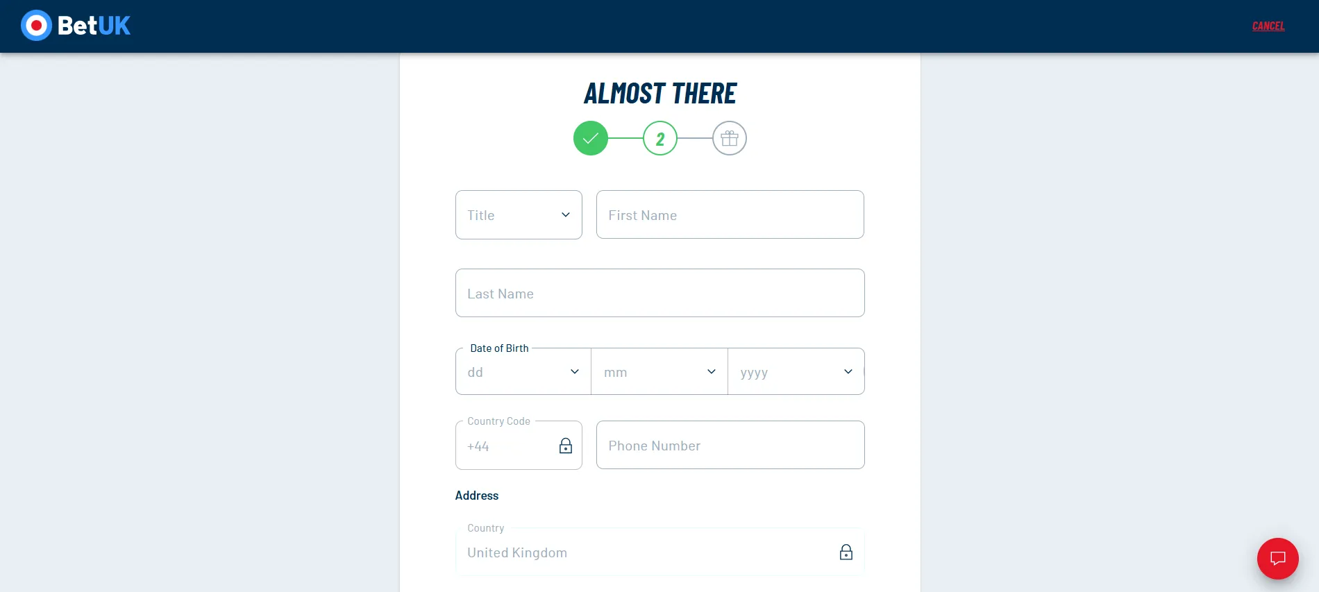 Add Personal Information Background Image