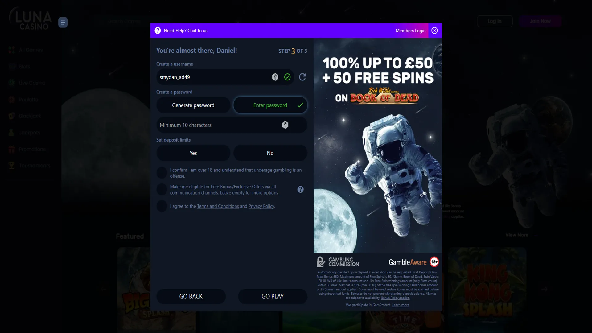 Create A Username And Password Background Image