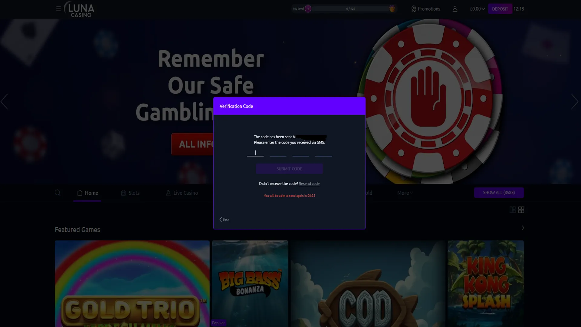 Add A Verification Code Background Image