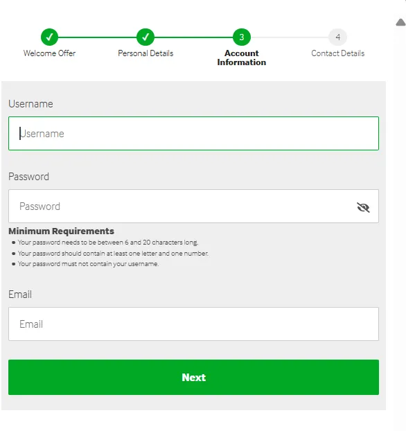 Add Username And Password Background Image
