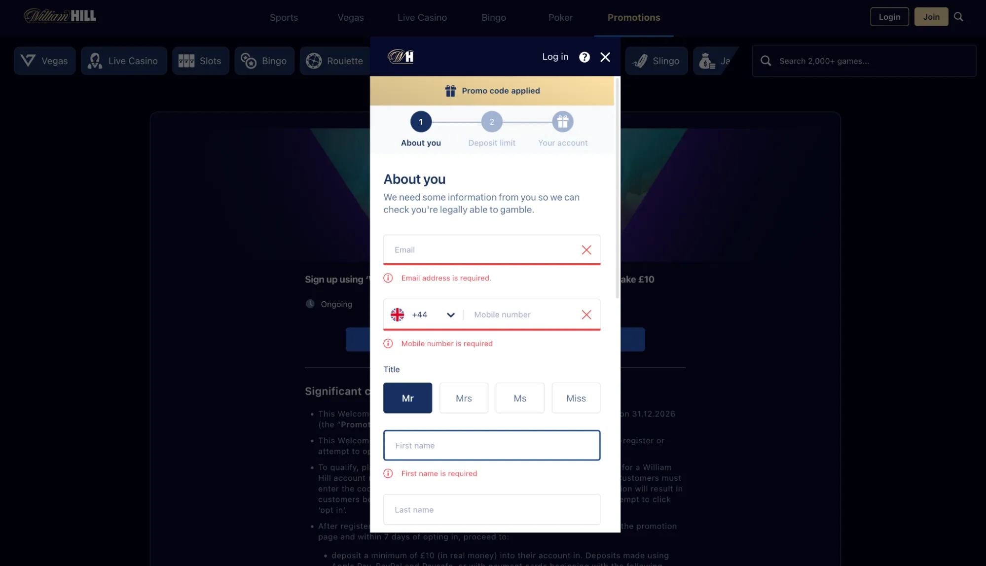 User Details Background Image