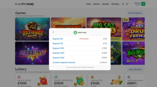 Lottomart How To Sign Up Step 7 Background Image