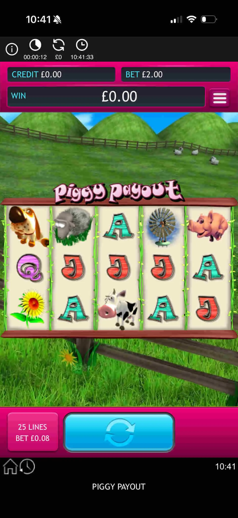 Piggy Payout Slot On Mobile Background Image