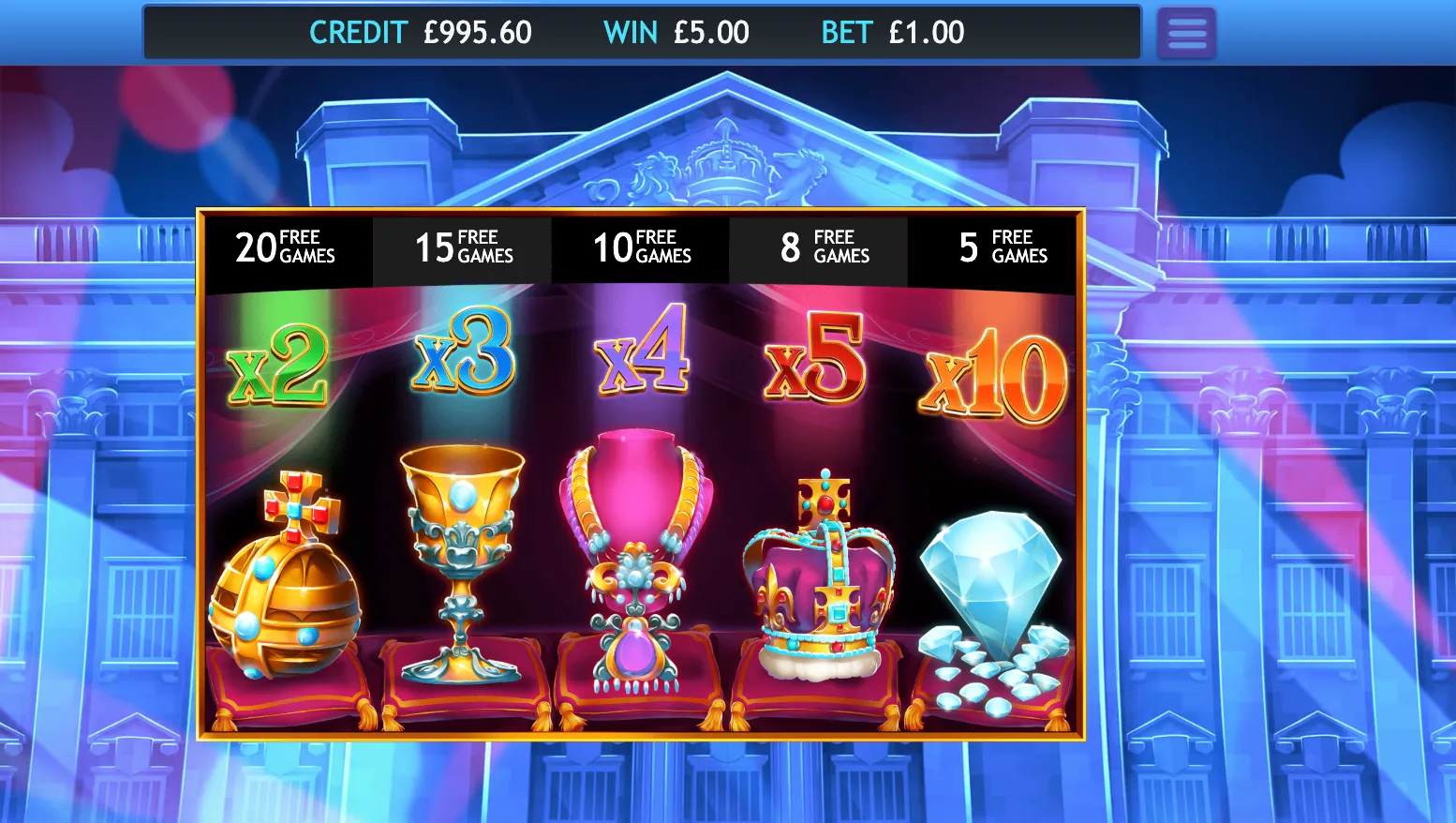 Beat The Bobbies Slot Free Spins 1 Background Image