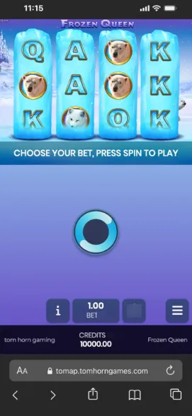 Frozen Queen Slot Mobile 2 Background Image