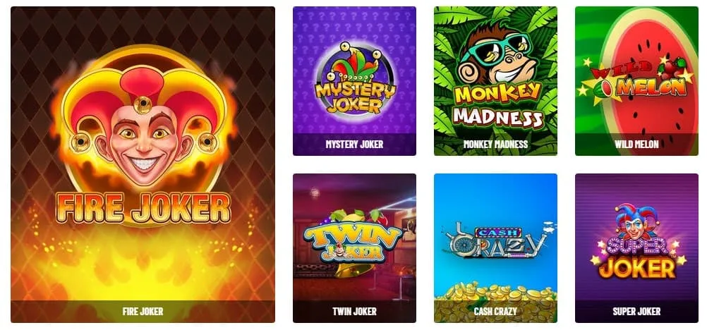 Kazoom Casino kolikkopelit