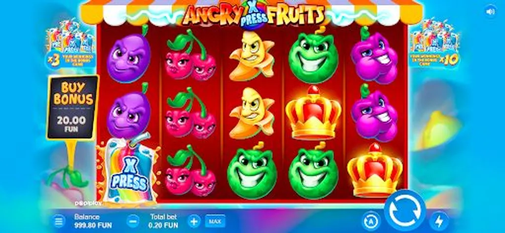 angry fruits slot