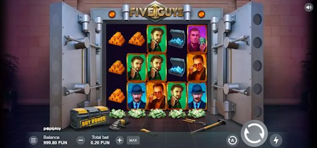 five  guys slot