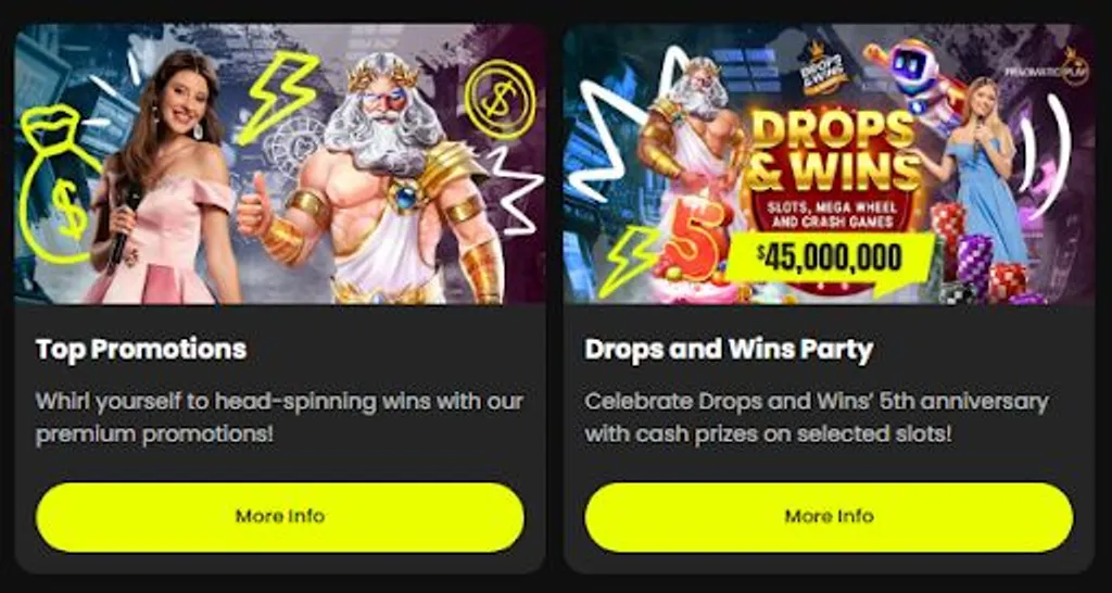 Bonuses players at bluffbet casino