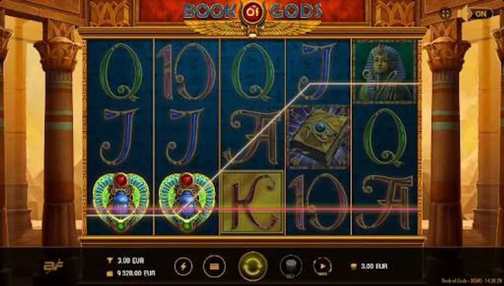 A win forms during the free spins round