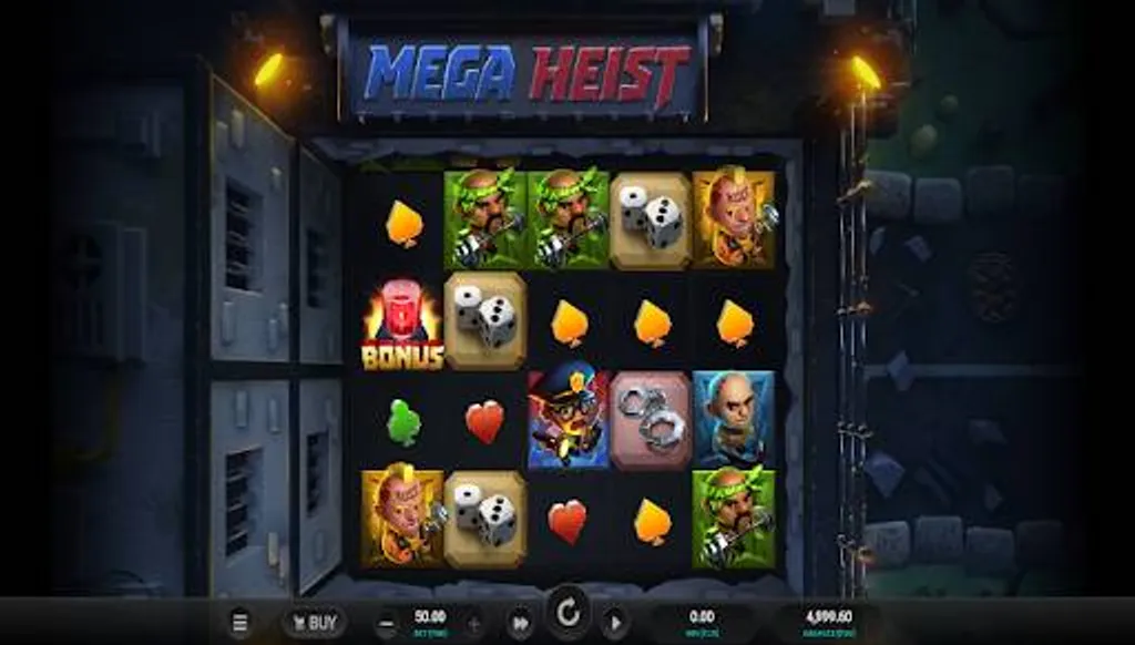 Base game setup in mega heist