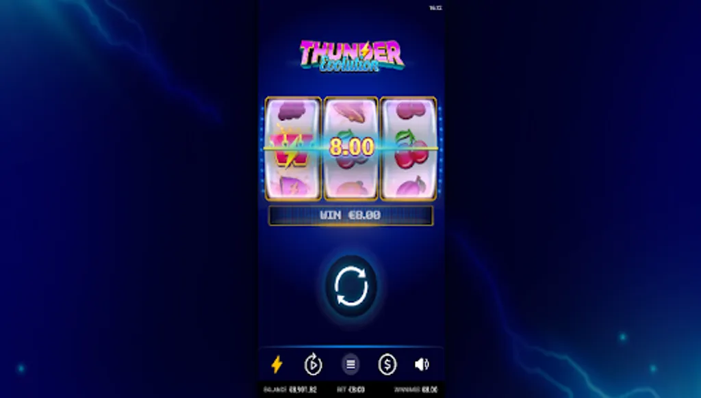 A win forms during the free spins round