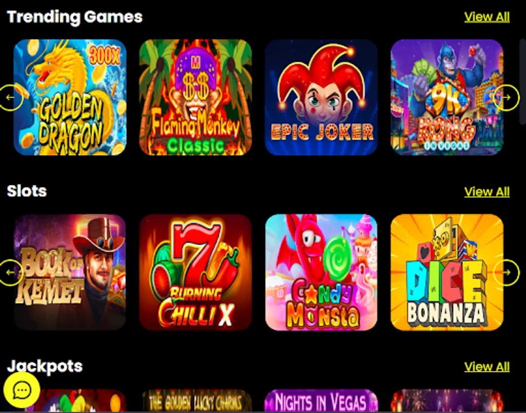 Scrooge Casino Trending Games