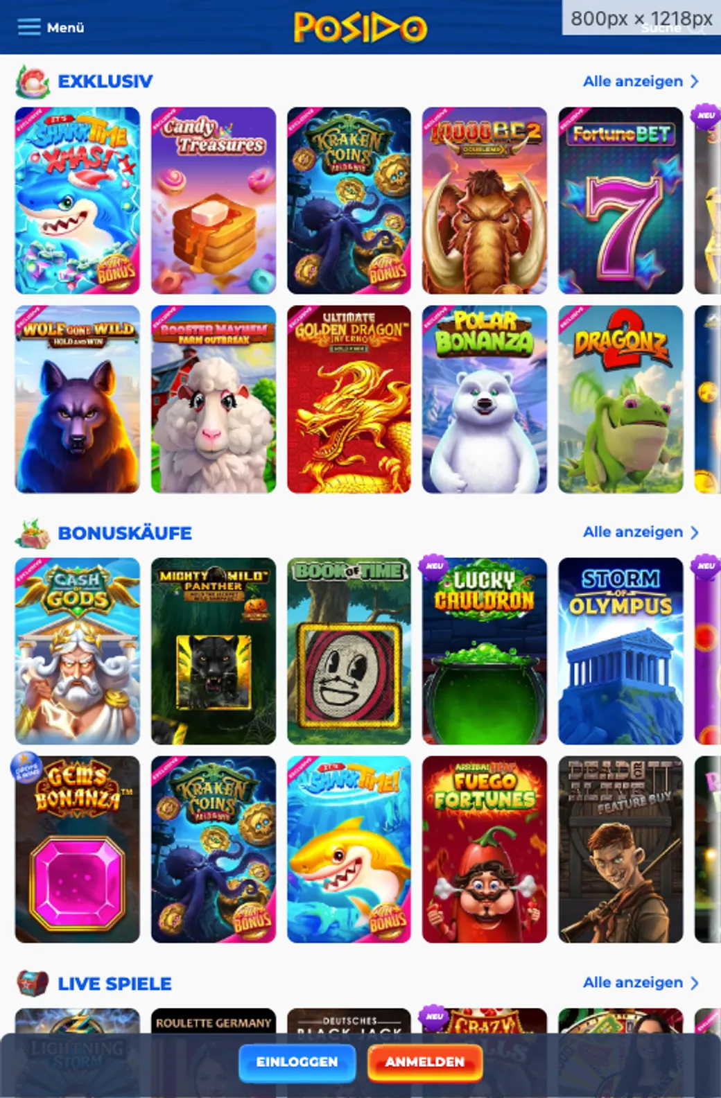 Posido Casino Slots