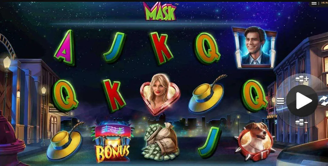 The Mask wilds, bonuses and free spins