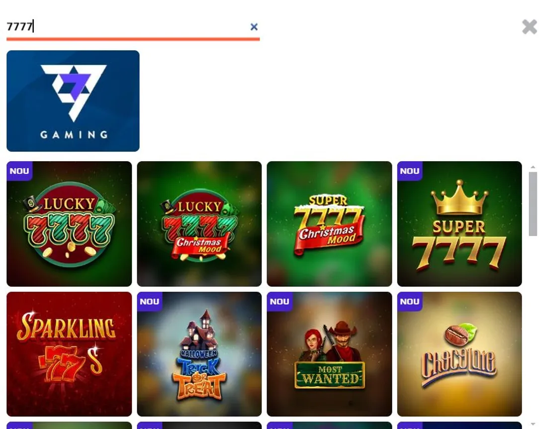 Cautare 7777 Gaming Netbet Casino