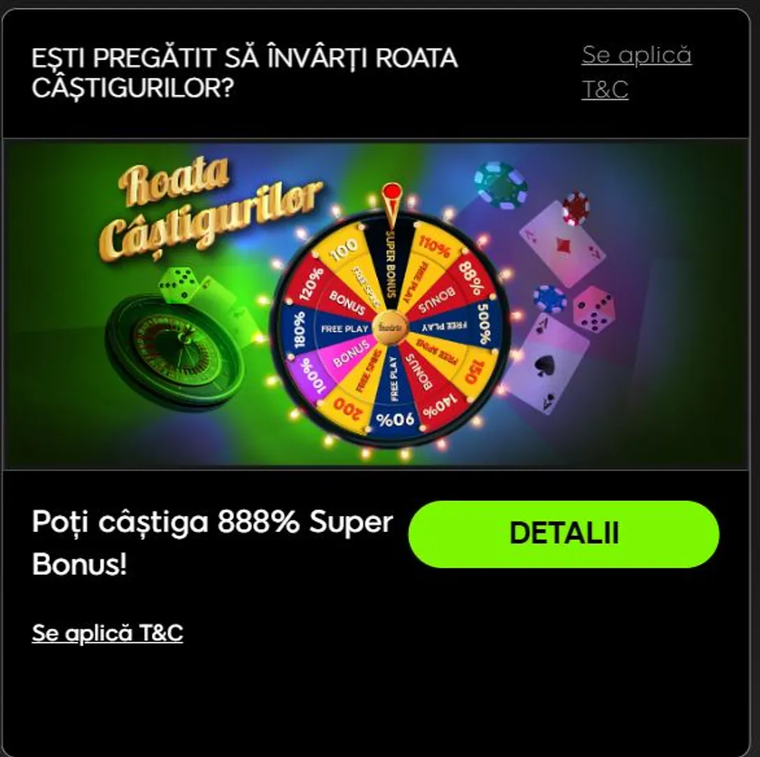 888casino Roata Norocului