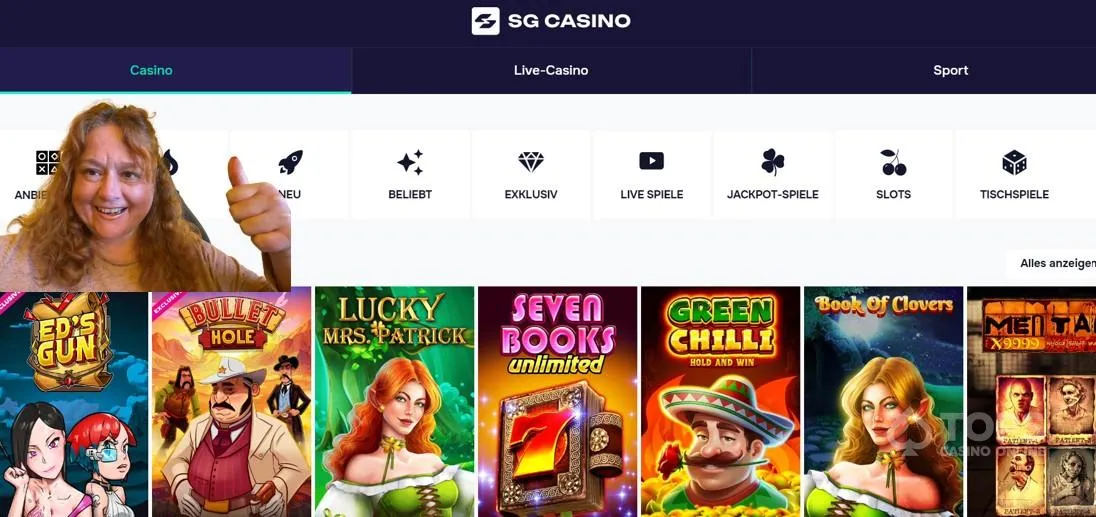 SG Blick ins Casino
