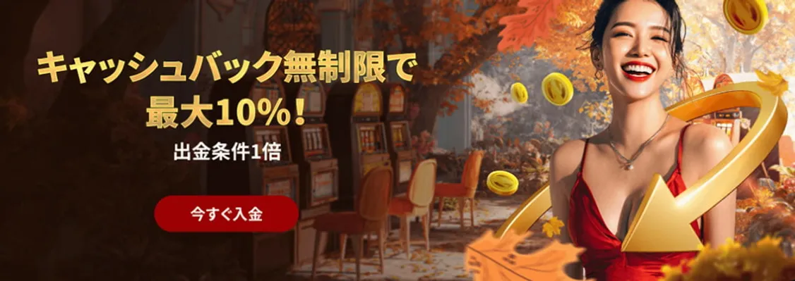 ライブカジノハウスのキャッシュバックボーナス
