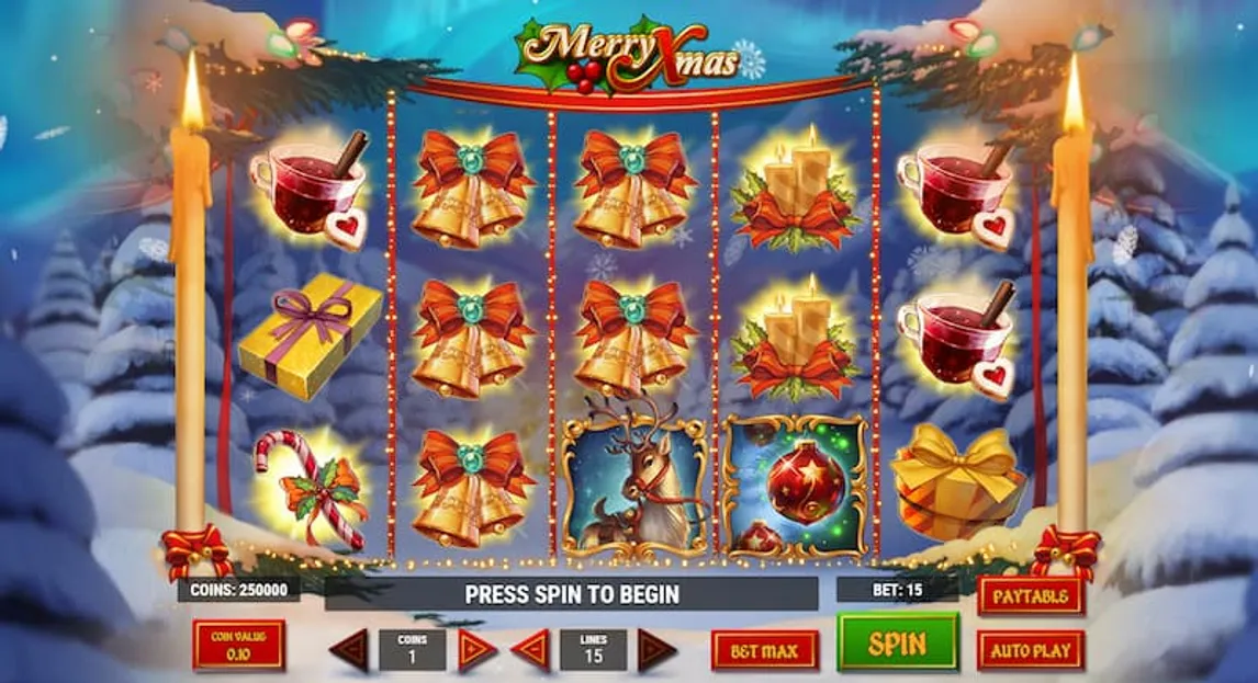 おすすめクリスマススロット　メリークリスマス